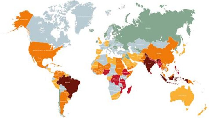 What countries have leprosy?