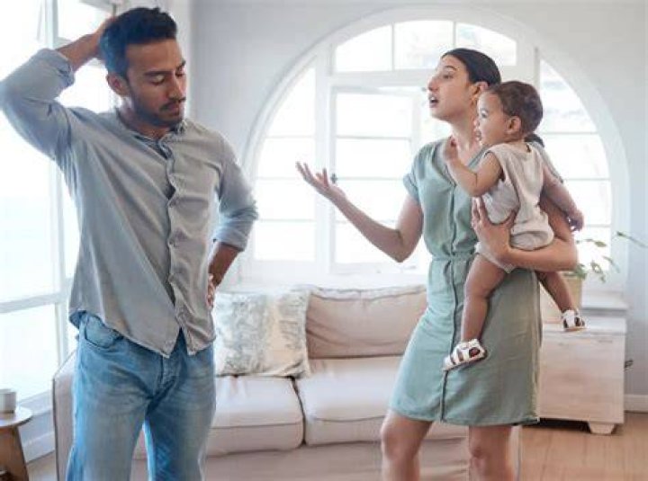 Why do couples split up after having a baby?
